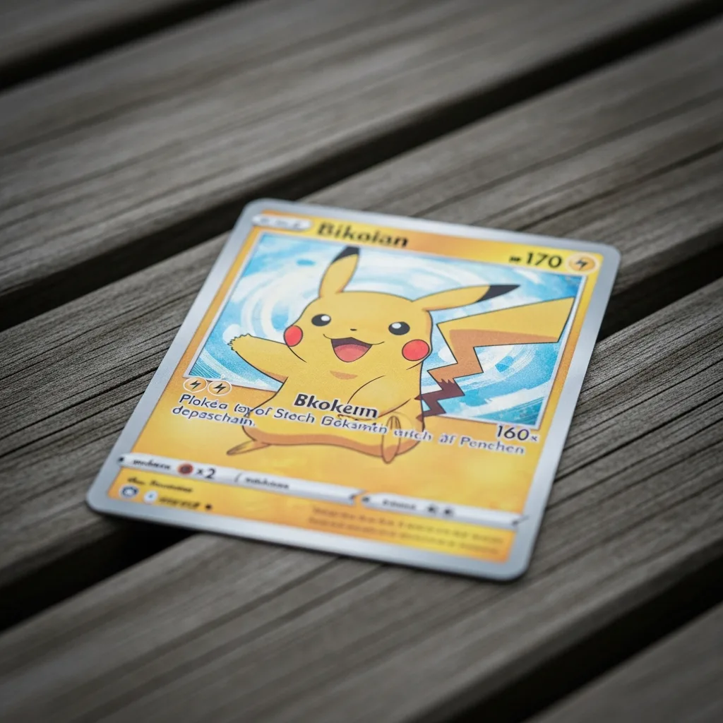 Carte promo officielle Pikachu Pokémon